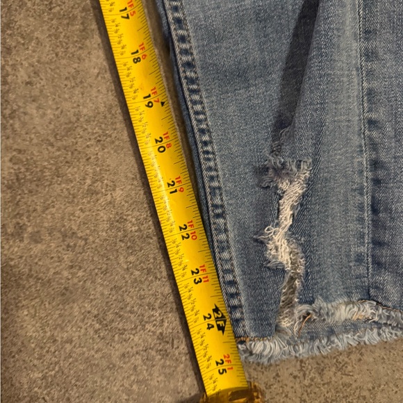 BKE Gabby High Rise Ankle Skinny Jeans - Blue - Picture 5 of 9